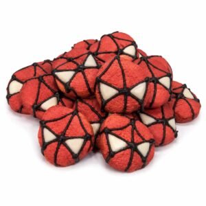 Biscotti di frolla Spiderman ripieni alla nutella – Dolci artigianali golosi e creativi