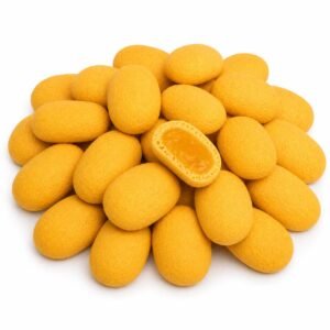 Biscotti morbidi al mandarino con cuore cremoso